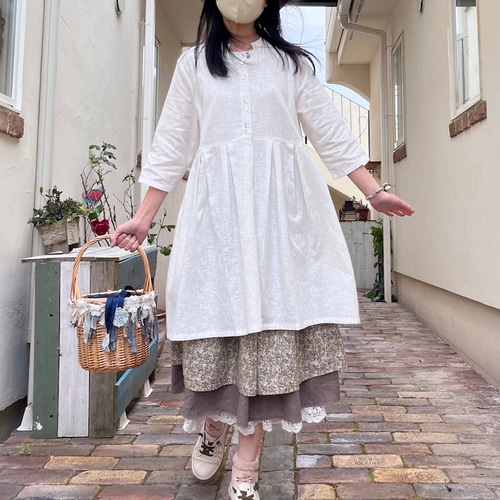 fog linen work フォグリネンワーク リン ワンピース フレッド