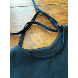 RATA❤️長さ＆ネックデザインも選べる❤️ざっくりコットンリネン❤️ゆったり細見えワンピース❤️ぱきっとレッド 15枚目の画像