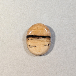 木製　ブローチ 1枚目の画像