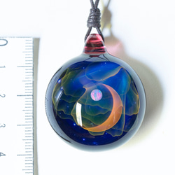 月光極光玻璃吊墜nl62 第7張的照片