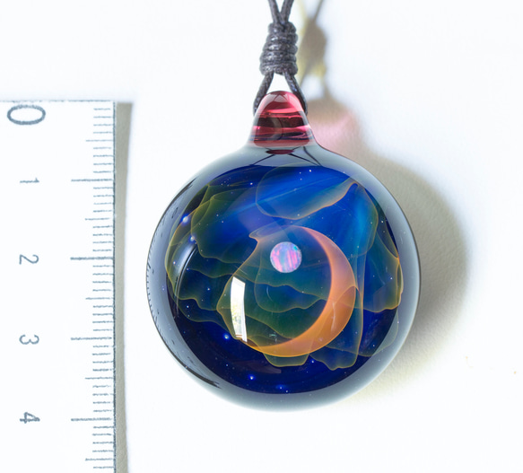 月光極光玻璃吊墜nl62 第7張的照片