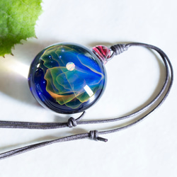 月光極光玻璃吊墜nl62 第6張的照片