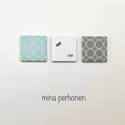 mina perhonen  ミナペルホネン  ファブリックパネル 3点セット ハンドメイド 2枚目の画像