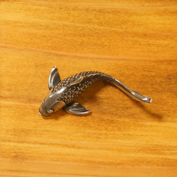 鯉の箸置き　シルバー製 5枚目の画像