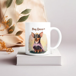 【 ロイヤル ミニチュアピンシャー 】 マグカップ　犬　ペット　うちの子　犬グッズ　ギフト　プレゼント　母の日 3枚目の画像