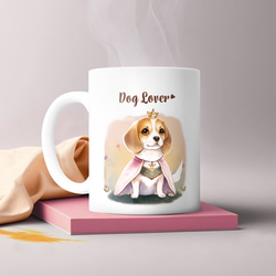【 ロイヤル ビーグル 】 マグカップ　犬　ペット　うちの子　犬グッズ　ギフト　プレゼント　母の日 2枚目の画像