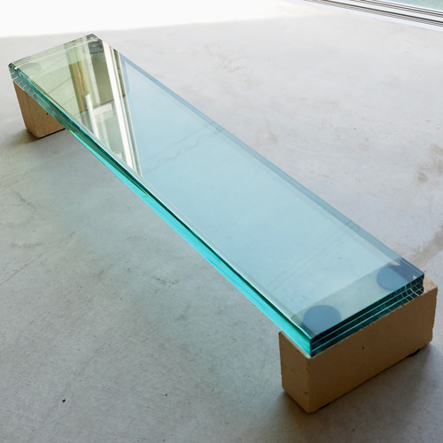 分厚い板ガラス ☆ガラス素材☆ガラスカウンター天板、ガラス棚などに