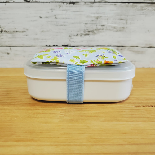 お弁当に！保冷剤ケース付きお弁当箱ゴムバンド ランチベルト 弁当袋