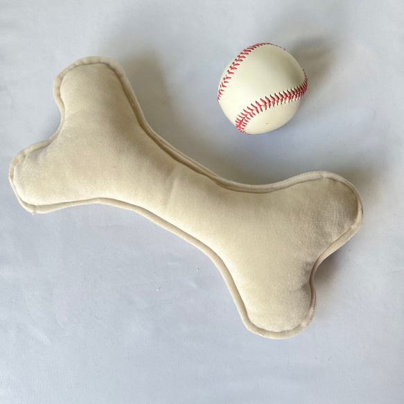 犬用のおもちゃ・骨形クッション・ドッグギフト・フォトアイテム・写真小物 5枚目の画像