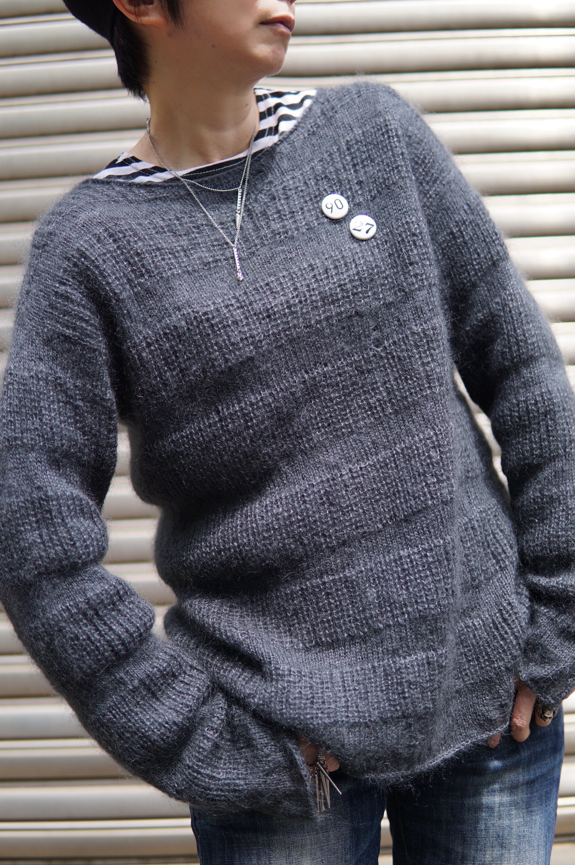 【受注製作】Eternal growly モヘアメタメタニット