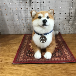 送料込み。トイプードルアプリコットちゃん。立ちポーズ。 送料込み。トイプードルアプリコットちゃん。立ちポーズ。