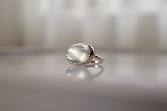 K10WG[月兎のmoonstone]ring 2枚目の画像