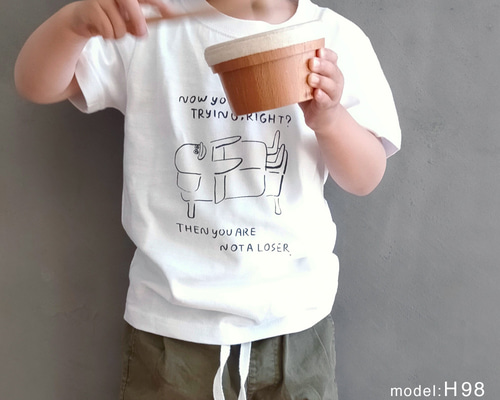 キッズTシャツ/子供服/半袖Tシャツ/ ペンギン TEE 90,100,110,120cm 綿  