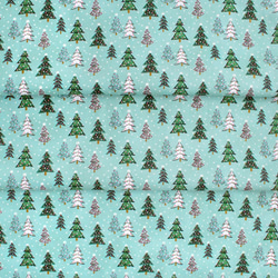 カットクロス Cloud9 Fabrics Winter Wonderland Festive Forest 6枚目の画像