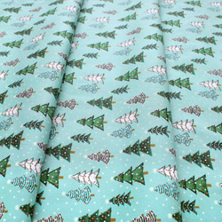 カットクロス Cloud9 Fabrics Winter Wonderland Festive Forest 4枚目の画像