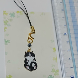 【ハンドメイド】猫ちゃん キーホルダー 4枚目の画像