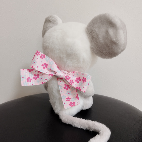 キュートなベイビーネズミちゃん ぬいぐるみ 海外作家様 ハンドメイド ふわふわぬいぐるみ☆Baby ねずみちゃん☆ネズミ ぬいぐるみ オハナ