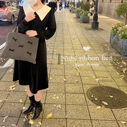 Nubi ribbon bag ヌビリボンバッグ 8枚目の画像