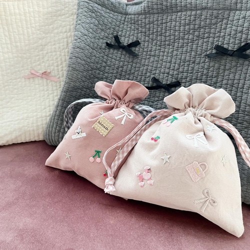 Nubi ribbon bag ヌビリボンバッグ トートバッグ Mymi maimiy