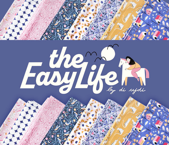 カットクロス Cloud9 Fabrics / The Easy Life 227238 Stepping Stones 7枚目の画像