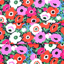 カットクロス Michael Miller Fabrics Atelier Windflowers Cherry 6枚目の画像