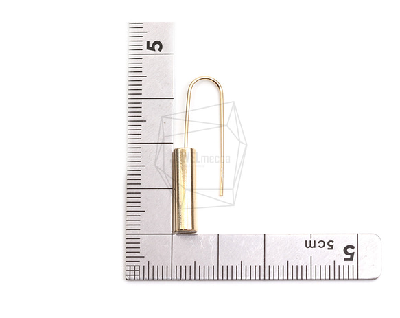ERG-2410-G【2個入り】シリンドリカルバーイヤーフック,Cylindrical bar Ear Hook 5枚目の画像