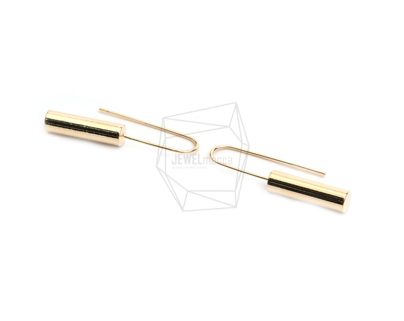 ERG-2410-G【2個入り】シリンドリカルバーイヤーフック,Cylindrical bar Ear Hook 2枚目の画像