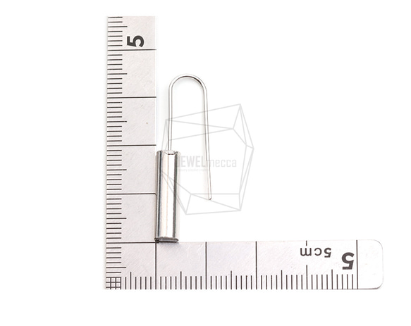 ERG-2410-R【2個入り】シリンドリカルバーイヤーフック,Cylindrical bar Ear Hook 5枚目の画像