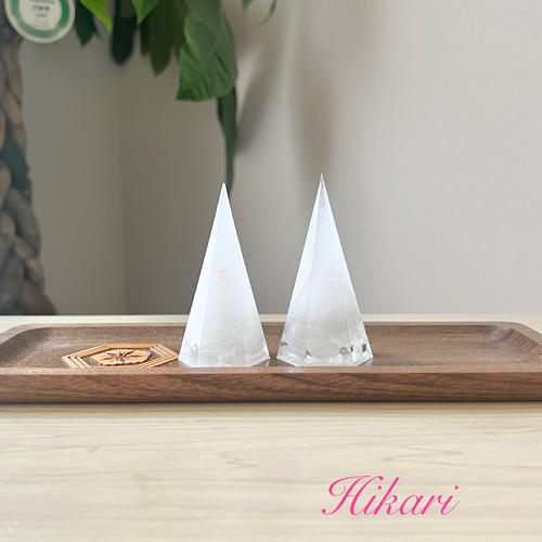 盛り塩オルゴナイト〜神社の清塩 2個セット その他インテリア雑貨