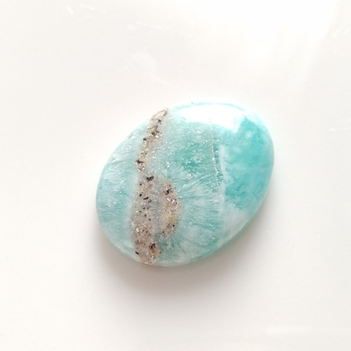 カリビアンブルーカルサイト 23x18mm ルース 天然石 SPES STONE 通販
