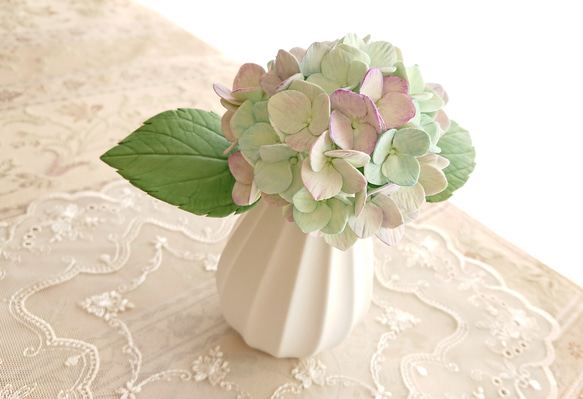直送商品 紫陽花♪クレイフラワー アートフラワー Clay Art Kanon 通販 フラワー・リース