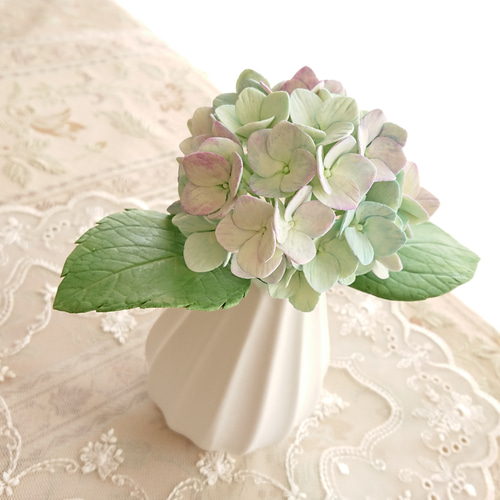 紫陽花♪クレイフラワー アートフラワー Clay Art Kanon 通販 15945966