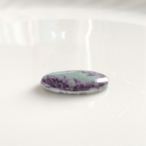 レア☆カメレライトinサーペンティン 25x16mm ルース 天然石