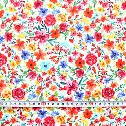 カットクロス Michael Miller Fabrics DCX9800-CREM Flower Joy Cream 3枚目の画像