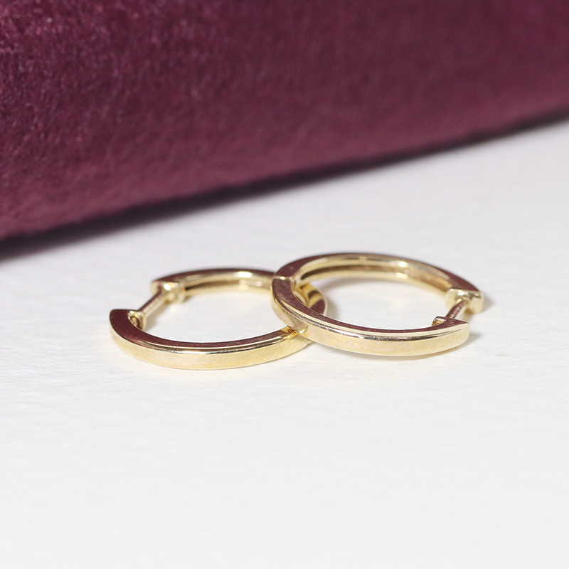 K18　フープピアス　イエロー　ホワイト　ピンク　ゴールド　18金　YG　WG　PG