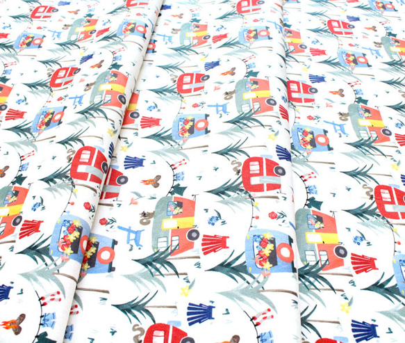 カットクロス Michael Miller Fabrics Camping Life Camp Grounds 4枚目の画像