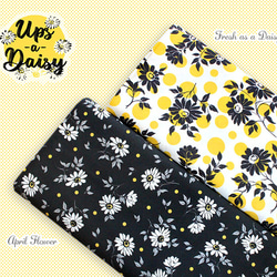 カットクロス Michael Miller Fabrics Ups-a-Daisy April Flower 7枚目の画像