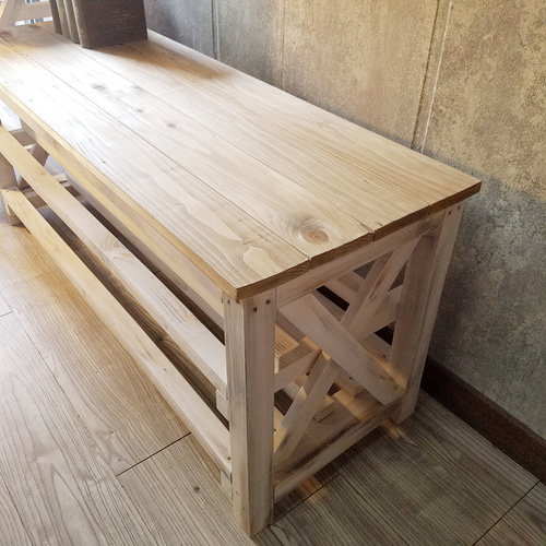 西海岸 ナチュラルアンティークテイスト テレビボート 収納棚 横120cm 