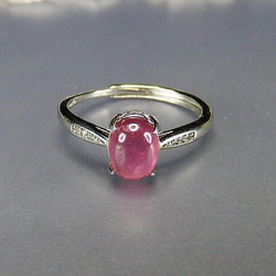 ルビー指輪7号 7号 天然石ルビー リング(Silver925 18KGP仕上げ) | 奈良県田原本町