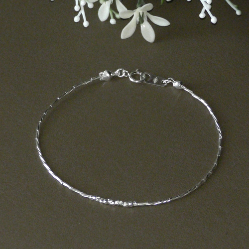 カレンシルバー フラワー 花 チャーム ＜ アクセサリーパーツ