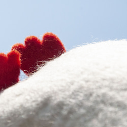 天然ウールフェルトクロスボディバッグサイドバックパックアニマルウールフェルトiPhone電話ケースファーキッドペンギンバッグクリ 9枚目の画像