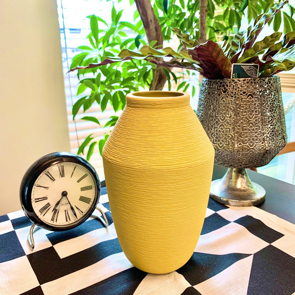 フラワーベース 花瓶 Yellow イエロー DES POTS(デスポッツ) デイジー