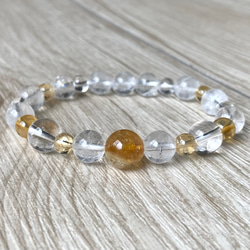 ミルキーピーチ✨モルガナイト大玉ブレス 4月の誕生石 ミルキーピーチ✨モルガナイト大玉ブレス