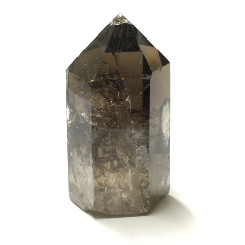 訳有りお買い得☆一点物 ヒーリングストーン 天然石 虹入りスモーキー