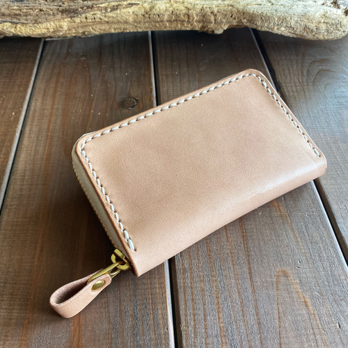 好みの色で作るあなだけのラウンドファスナーの名刺入れ。 名刺入れ