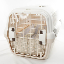 【送料*無料】ペットが喜ぶ 夏用キャリークッションベッド 接触冷感 マーベラスクール Ginga グレー Mサイズ 8枚目の画像