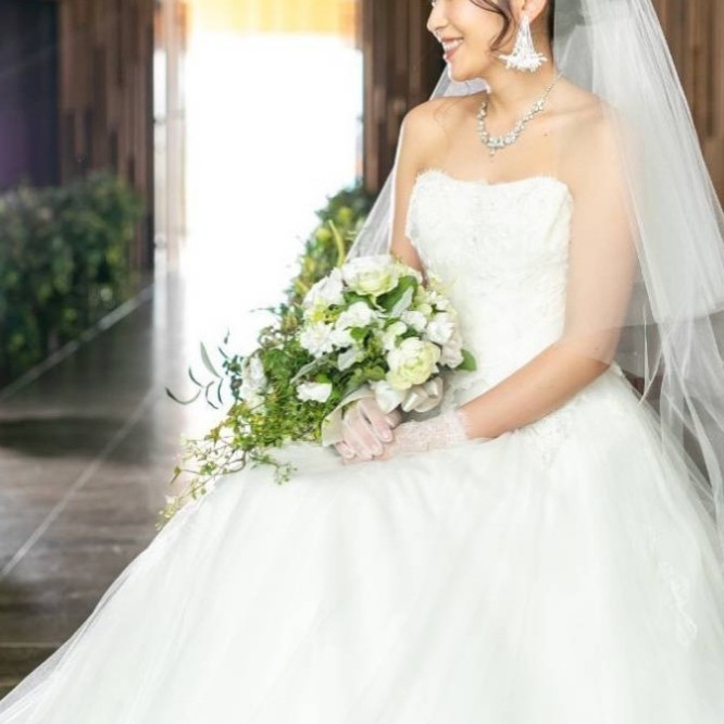 アコヤパール揺れるヤドリギモチーフのイヤリング/ピアス ウエディング ブライダル6月誕生石