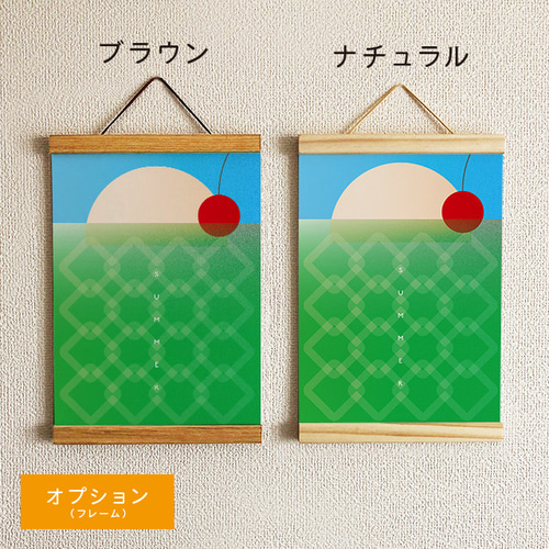 クリームソーダ 夏 ポスター その他インテリア雑貨 Fiori e luce