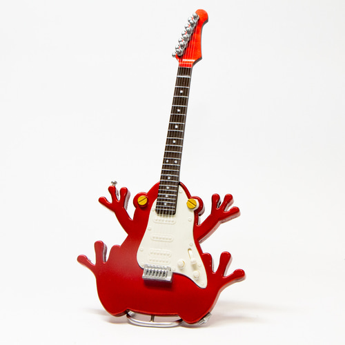 ロックでかっこいいカエル型エレキギター レジン・樹脂 さすらい堂