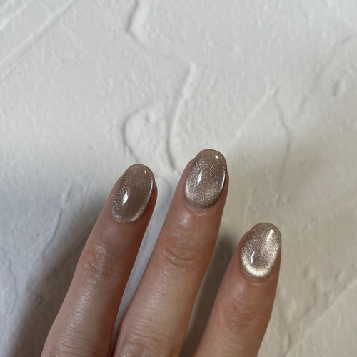 ネイルチップ マグネットネイル ピュアベージュ ネイルチップ